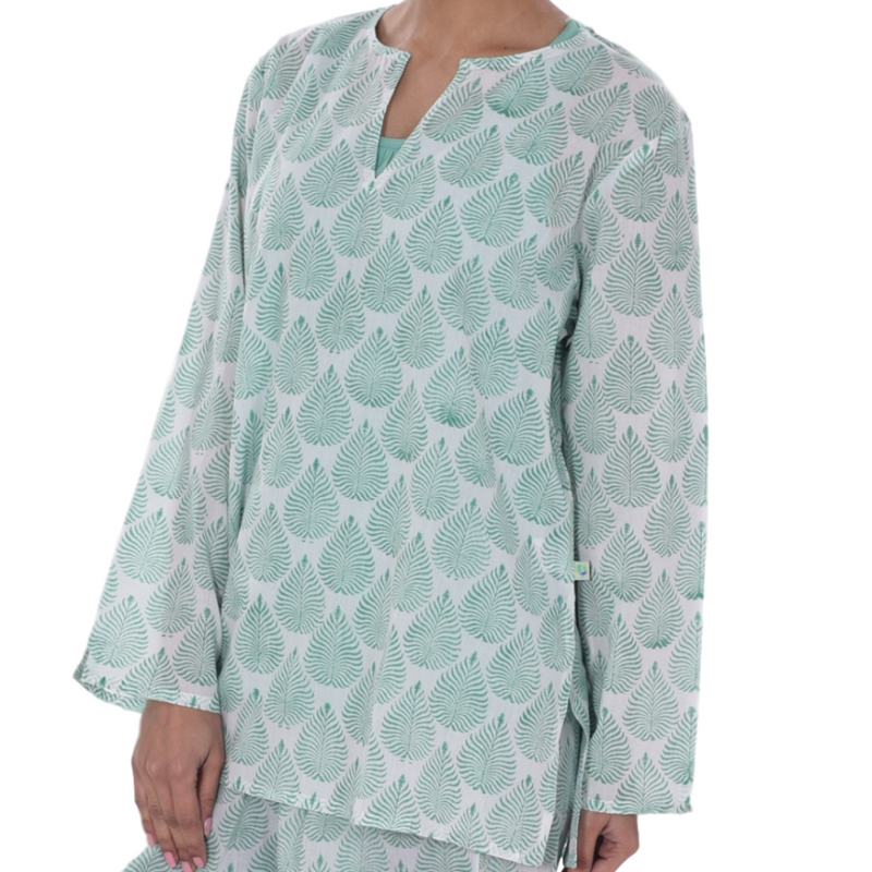 Kavita Poetry in Motion - Long sleeve tunic top